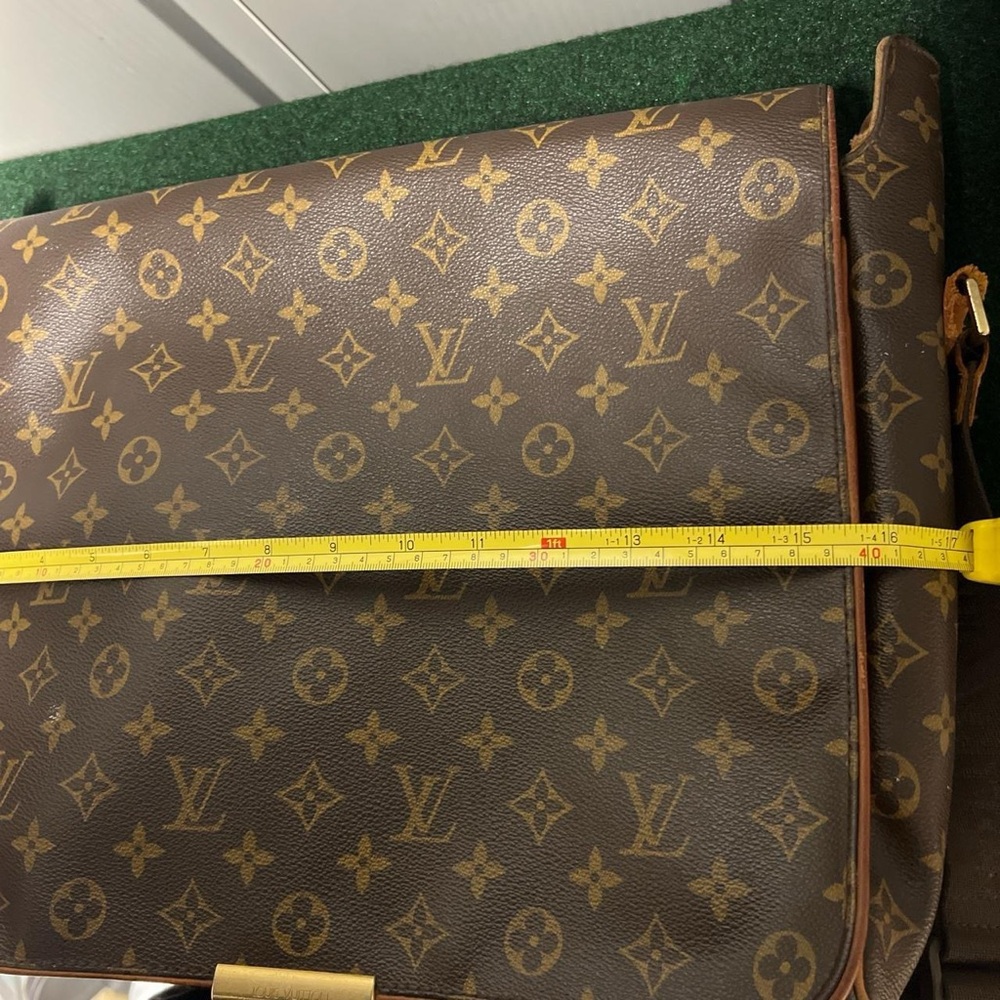 Vintage Louis Vuitton Monogram Abbesses Brown Messenger Bag - Picture 8 of 9